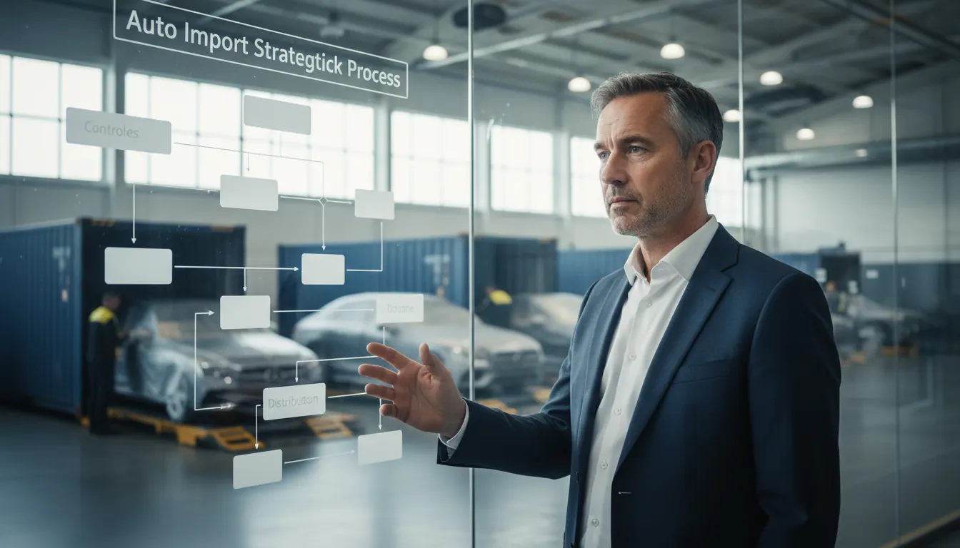 Auto importeren als strategisch proces met controles en risicobeheer