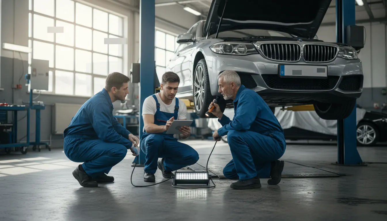 Import auto check en technische keuring proces